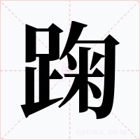 踘