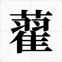 藋