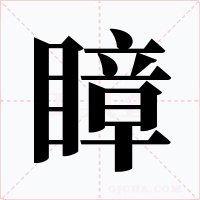 瞕