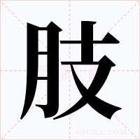 肢