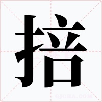 掊