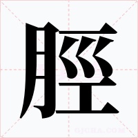 脛